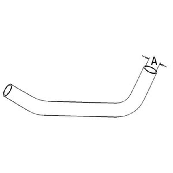 Aftermarket New Upper Radiator Hose Fits Ford Fits New Holland Tractor 9000 1.75" C9NN8260A - main